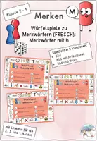 Vorschau - Arbeitsblätter - FRESCH Wüfelspiele (Materialpaket) - Seite 1