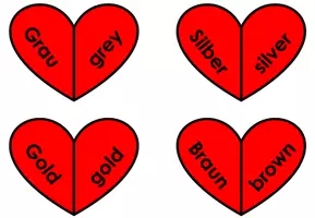 Vorschau - Mal- und Bastelvorlagen - Puzzle - Englisch - Thema: Farben/colours+ Vorlagen - Seite 3