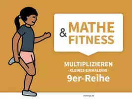 Vorschau - Spiele - Mathe&Fitness - Multiplizieren - 9er-Reihe - Seite 1