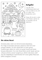 Vorschau - Arbeitsblätter - Lesen und Malen Halloween. Lesetraining Herbst Klasse 1, Klasse 2, Klasse 3, Klasse 4, DaZ - Seite 3