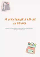 Aperçu - Apprentissages en autonomie - Je m'entraine à relire un devoir - Page de couverture