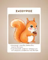 Προεπισκόπηση - Υποστηρικτικό υλικό / Ειδική αγωγή - 🦔 Ζώα του Φθινοπώρου | Εκπαιδευτικές Κάρτες & Ζωγραφική 🍂 - Σελίδα 1