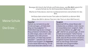 Vorschau - Präsentationen/Tafelbilder - Gedichte Klasse 7 - kreativer Einstieg (Teil 1) - Seite 2