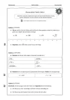 Vorschau - Klassenarbeiten - Klassenarbeit Reelle Zahlen Klasse 9 drei Gruppen - Deckblatt