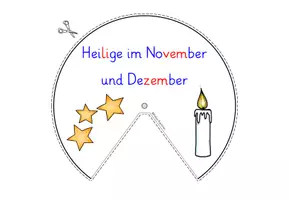 Vorschau - Arbeitsblätter - Heilige im November und Dezember Klasse 1-2 DREHSCHEIBE - Seite 2