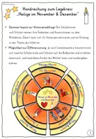 Vorschau - Mal- und Bastelvorlagen - LEGEKREIS Klasse 1-2 Heilige im November und Dezember - Seite 3