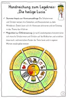 Vorschau - Mal- und Bastelvorlagen - Heilige Lucia von Syrakus LEGEKREIS Klasse 1-2 Religion - Seite 3
