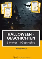 Vorschau - Arbeitsblätter - Sparpaket Gruselgeschichten: 10 Materialien - perfekt für Halloween - Seite 1