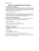 Vorschau - Arbeitsblätter - Arbeitsmaterial: Herleitung pH-Wert (bearbeitbar + PPT) - Seite 1