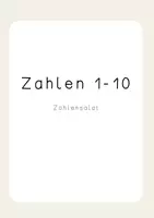 Vorschau - Arbeitsblätter - Freiarbeit (Kl.1) - Zahlensalat - Seite 2