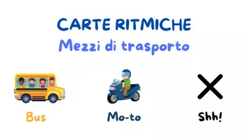anteprima - Audio - GIOCA CON I RITMI - Mezzi di trasporto - Pagina 1