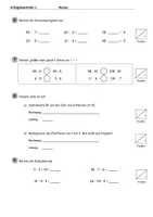 Vorschau - Klassenarbeiten - Mathearbeit Nr. 1 Klasse 3 - Seite 3