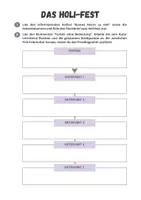 Vorschau - Arbeitsblätter - Feste ⎮ Holi Fest der Farben - Seite 3