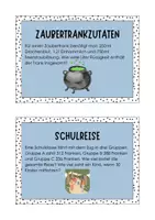 Vorschau - Aufgabenkarten - Karteikarten zum Thema Sachrechnen - Seite 3