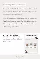 Vorschau - Merkblätter - Halloween Flash Cards (Bild- und Wortkarten) - Seite 2