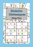 Vorschau - Mal- und Bastelvorlagen - Klettmappen - Sudoku mit Tieren + Vorlage - Deckblatt