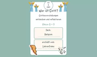 Vorschau - Präsentationen/Tafelbilder - Wer ist Gott eigentlich? Gottesvorstellungen - Seite 1