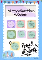 Vorschau - Arbeitsblätter - Mutmach Büchlein-Kärtchen - Deckblatt