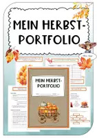 Vorschau - Stundenentwürfe - Materialpaket: Mein Herbst-Portfolio (inkl. anpassbare Word-Dateien) - Seite 1