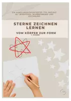 Vorschau - Stundenentwürfe - Sterne zeichnen lernen - vom Körper zur Form - Unterrichtseinheit - Seite 1