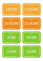 Προεπισκόπηση - Flashcards - Στρογγυλομαχία - Παιχνίδι μαθηματικών στη στρογγυλοποίηση - Σελίδα 3