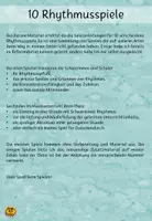 Vorschau - Spiele - 10 Rhythmusspiele - Spielanleitungen für Klasse 1-4 ~ Grundschule Musik - Seite 2