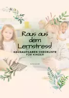 Vorschau - Fördermaterial/Inklusion - Hausaufgaben-Checkliste – Raus aus dem Lernstress! - Deckblatt