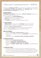 Vista previa - Tarjetas / Manipulativos - MOSTRA. TARGETES - Inferències, emocions i llenguatge - página 1