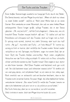 Vorschau - Arbeitsblätter - Fabel: Der Fuchs und die Trauben - Lesetext mit Aufgaben - Seite 1