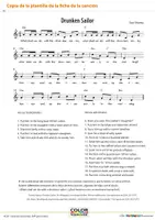 Vista previa - Unidades / Secuencias / Situaciones de Aprendizaje - Drunken Sailor - Acompañamiento con instrumentos Orff - página 3