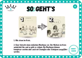 Vorschau - Anderer Materialtyp - Tanzspiele für Kinder 3 - 6 Jahre I Ideen für Schulen, Kindergarten, Kinderturnen, Kindertanzen u. Eltern - Seite 3