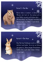 Vorschau - Arbeitsblätter - Abschreibkartei – Tiere im Winter | Deutsch & Sachunterricht Klasse 3/4 - Seite 3