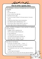 Vorschau - Arbeitsblätter - Halloween_How to write a spooky story - Seite 2