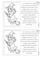 Vorschau - Arbeitsblätter - Lese-Ausmalbilder - Halloween Klasse 4 - Heft - Seite 2
