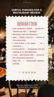 Vorschau - Arbeitsblätter - How to write a restaurant review - Seite 3