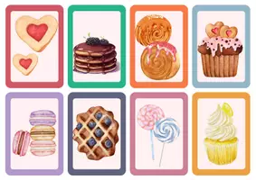 Προεπισκόπηση - Flashcards - MEMORY GAME #sweetsedition🍭🧁🍬 - Σελίδα 3