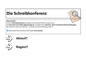 Vorschau - Arbeitsblätter - Schreibkonferenz Checkliste für die lineare Erörterung - Seite 2