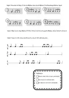 Vorschau - Arbeitsblätter - Rhythmus: Die Triole in der Musik. - Seite 1