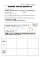 Vorschau - Arbeitsblätter - Hinduismus Feste Diwali und Holi - Deckblatt