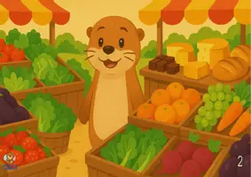 Aperçu - Affichage - Otto découvre les saveurs de la semaine du goût. (Kamishibai) - Page 2