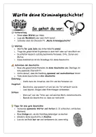 Vorschau - Stundenentwürfe - Materialpaket Würfelgeschichten & Würfelgedichte – Kreatives Schreiben - Schreibideen zum Würfeln - Seite 3