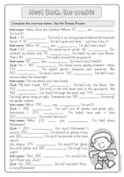 Vorschau - Arbeitsblätter - Halloween interview - Present Simple activity (Englisch) - Seite 2