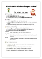 Vorschau - Stundenentwürfe - Eine Weihnachtsgeschichte würfeln # Kreatives Schreiben - Seite 2
