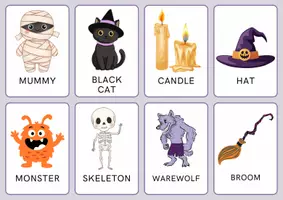 anteprima - Flashcard - Halloween Vocabulary Flashcards - Pagina 2