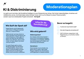 Vorschau - Stundenentwürfe - Digital Sparks "KI & Diskriminierung" - projektbasierte Lernreise - Seite 3