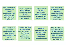 Vorschau - Aufgabenkarten - Verantwortung: Gesprächskarten zum Thema Vapes - Seite 3