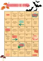 Vorschau - Arbeitsblätter - Brettspiel - vacaciones de otoño - presente - Seite 1