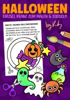 Vorschau - Arbeitsblätter - Bastel deinen Grusel Kranz - Kunstidee für Halloween & Herbst - Deckblatt