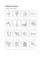 Vorschau - Arbeitsblätter - Chores At Home: Vocabulary File B1 (English) - Seite 1