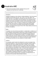 Vorschau - Unterrichtsreihen - Australia ABC: Reading and Intercultural Learning (English) - Seite 1